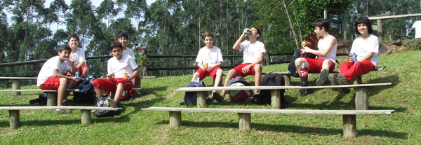 Alunos do município de Içara visitam a reserva do Aguaí