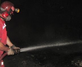 Simulado de Emergência é realizado no subsolo da Unidade de Extração Mina Cruz de Malta, da Rio Deserto