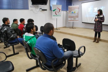 Rio Deserto se apresenta a mais uma turma do Projeto Novo Horizonte