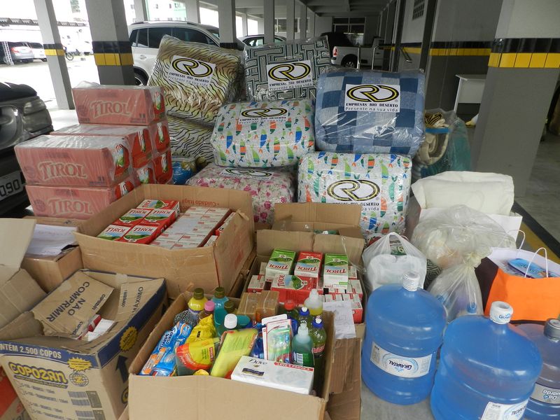 Empresas Rio Deserto mobilizam campanha para ajudar Xanxerê e região