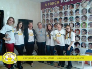 Leite solidário contempla Casa GUIDO no mês de maio