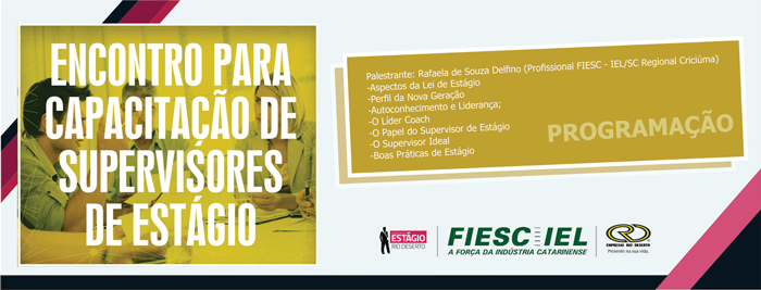 Encontro de Capacitação de Supervisores de Estágio