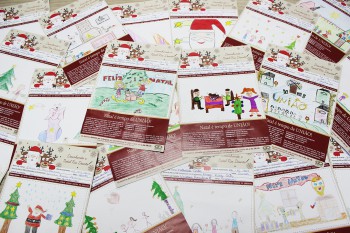 Cartões de Natal das Empresas Rio Deserto são ilustrados por filhos de colaboradores