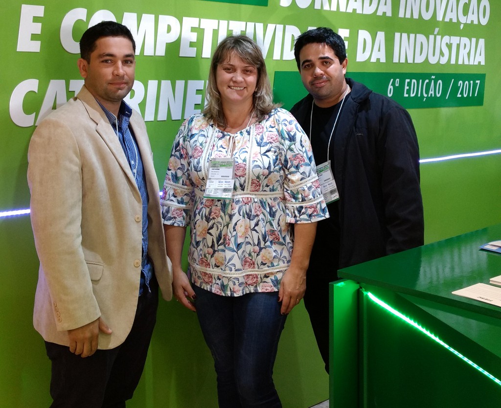 Colaboradores das Empresas Rio Deserto participam da 6ª Jornada Inovação e Competitividade da Indústria Catarinense