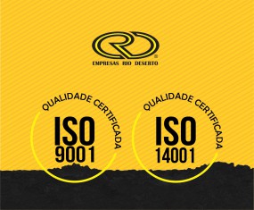 Unidades das Empresas Rio Deserto passam por auditoria da NBR ISO 9001:2008 e ISO 14001:2004
