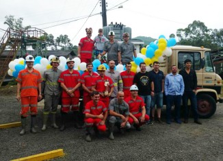 Colaboradores das Empresas Rio Deserto celebram Festa de Santa Bárbara
