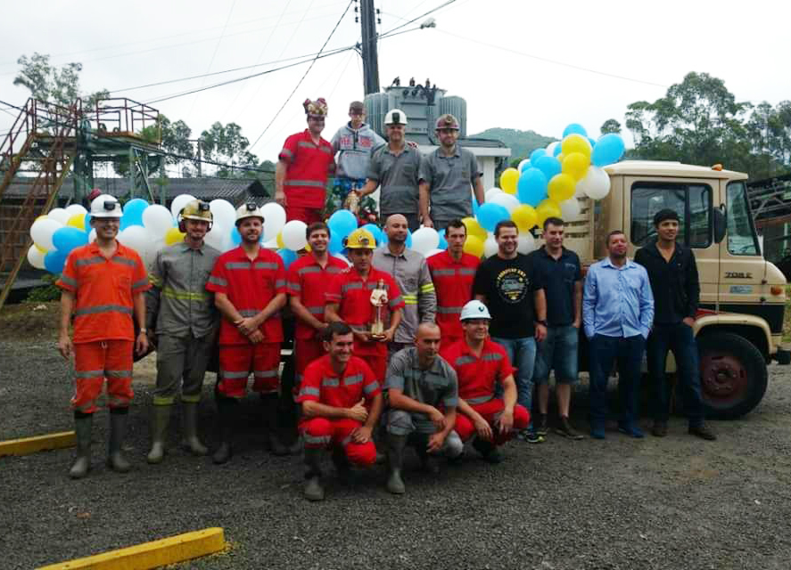 Colaboradores das Empresas Rio Deserto celebram Festa de Santa Bárbara