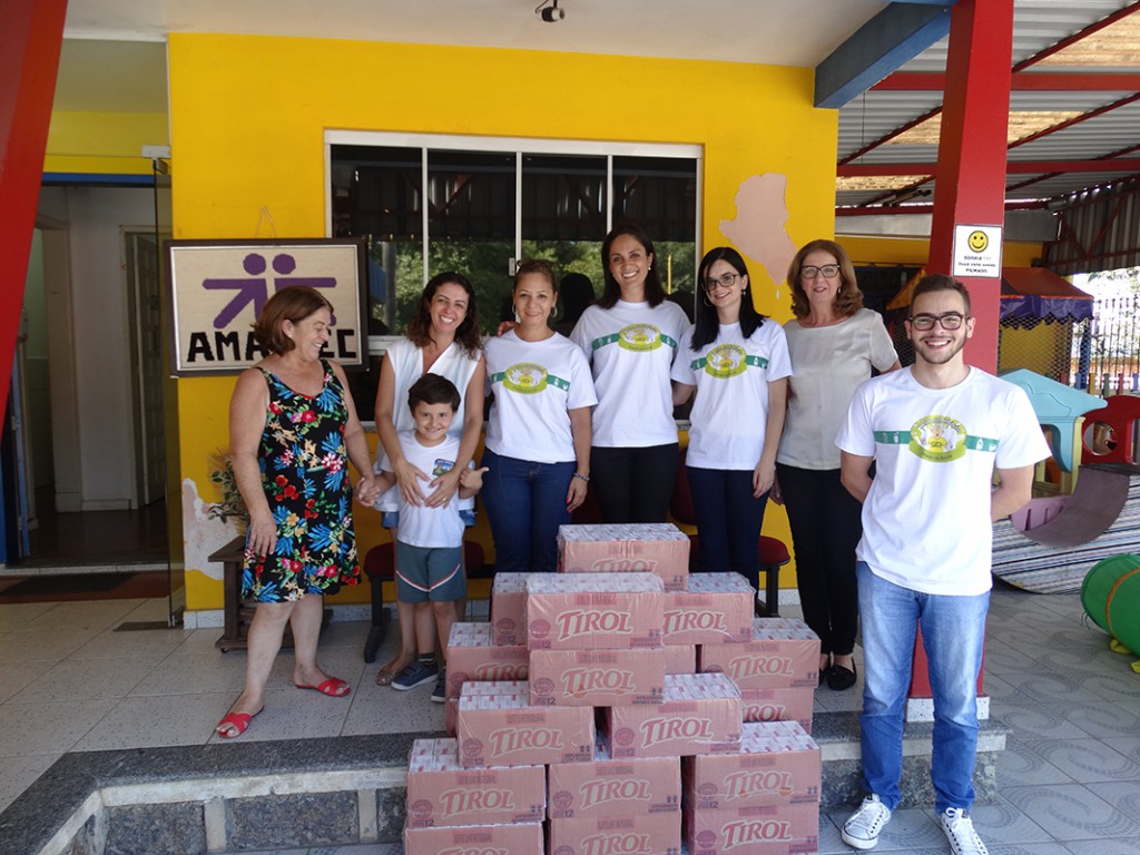 Projeto Leite Solidário: mais de 600 litros de leite são entregues neste mês de maio