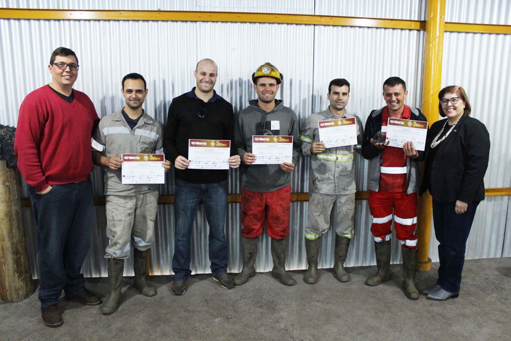 Na Unidade de Extração Mina 101, colaboradores recebem homenagem por destaque em prêmio brasileiro
