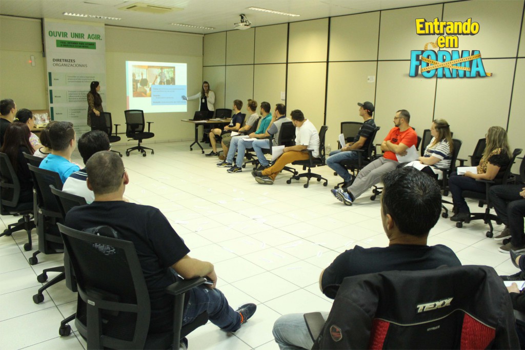 Inicia Projeto Entrando em Forma, realizado pelas Empresas Rio Deserto em parceria com o Sesi