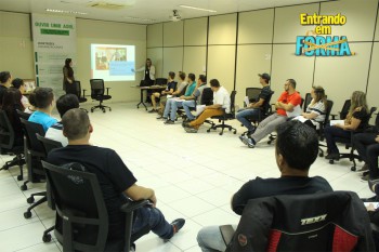 Inicia Projeto Entrando em Forma, realizado pelas Empresas Rio Deserto em parceria com o Sesi