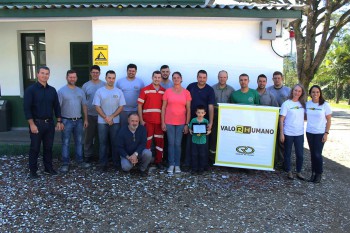 ValoRHumano: na Unidade Produtiva II, colaborador é homenageado por completar tempo de aposentadoria