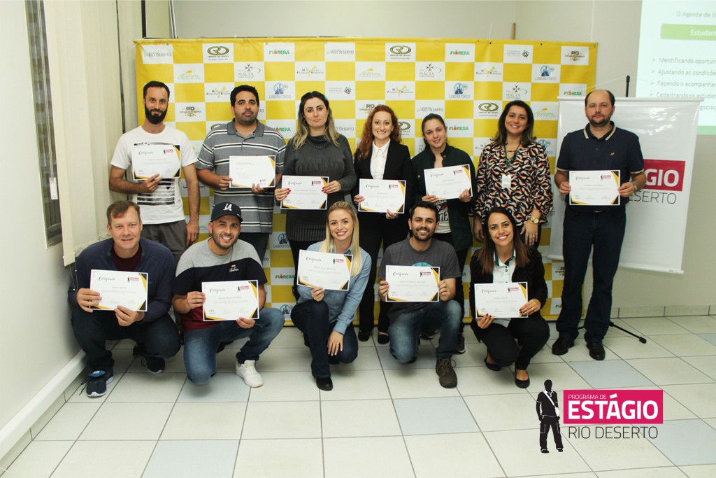 Programa de Estágio: Supervisores de estágio das Empresas Rio Deserto se reúnem em capacitação