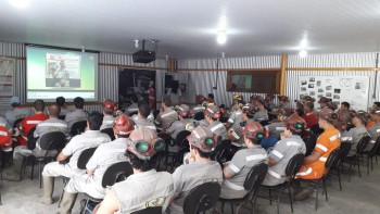 Dinâmicas, teatros e palestras têm marcado encontros da SIPAT/MIN 2018, da Rio Deserto