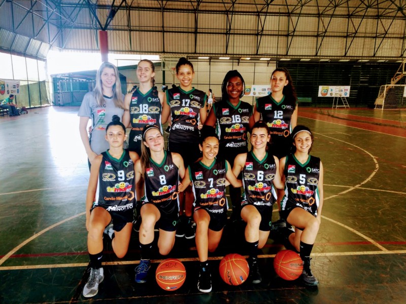 Equipe de Basquete Feminino, que tem apoio da Rio Deserto, conquista ouro em Campeonato Brasileiro