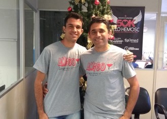 Solidariedade: pai e filho, colaborador e jovem aprendiz da Rio Deserto, doam sangue juntos