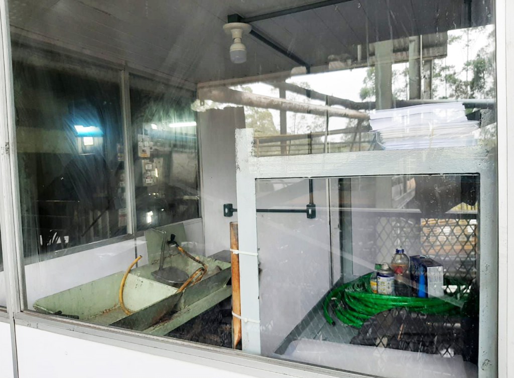 Melhorias: laboratório para ajuste operacional é instalado dentro da Planta de Beneficiamento da Unidade de Extração Mina Cruz de Malta