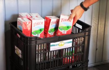 Projeto Leite Solidário: de maio a agosto, 2.339 litros de leite doados
