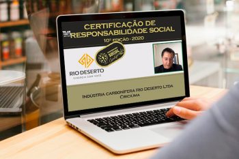 Em cerimônia on-line, Rio Deserto recebe Certificação de Responsabilidade Social, da ALESC