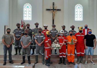 Orações e agradecimentos marcam homenagens à Santa Bárbara, padroeira dos mineiros