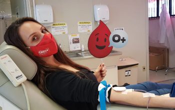 Colaboradores da Rio Deserto doam sangue em apoio a policial militar ferido em assalto