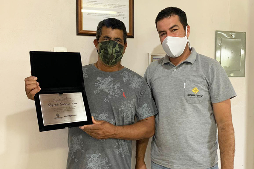 Projeto ValoRHumano: homenagem marca aposentadoria de colaborador da Unidade Correia Pinto