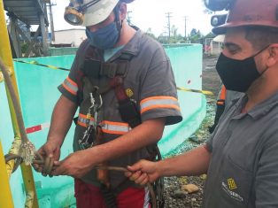 Capacitação para trabalho em altura reúne 35 colaboradores da Rio Deserto