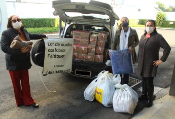 Com previsão de frio intenso, Rio Deserto doa cobertores para casas de repouso da região