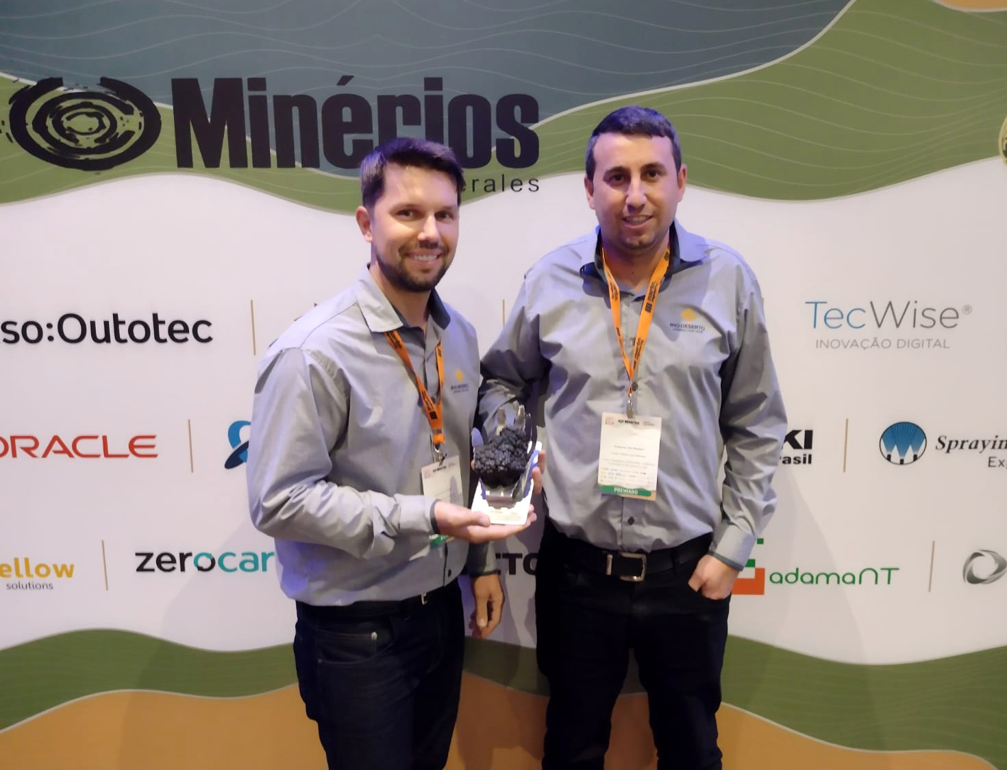 Rio Deserto recebe Prêmio de Excelência da Indústria Minero-Metalúrgica Brasileira