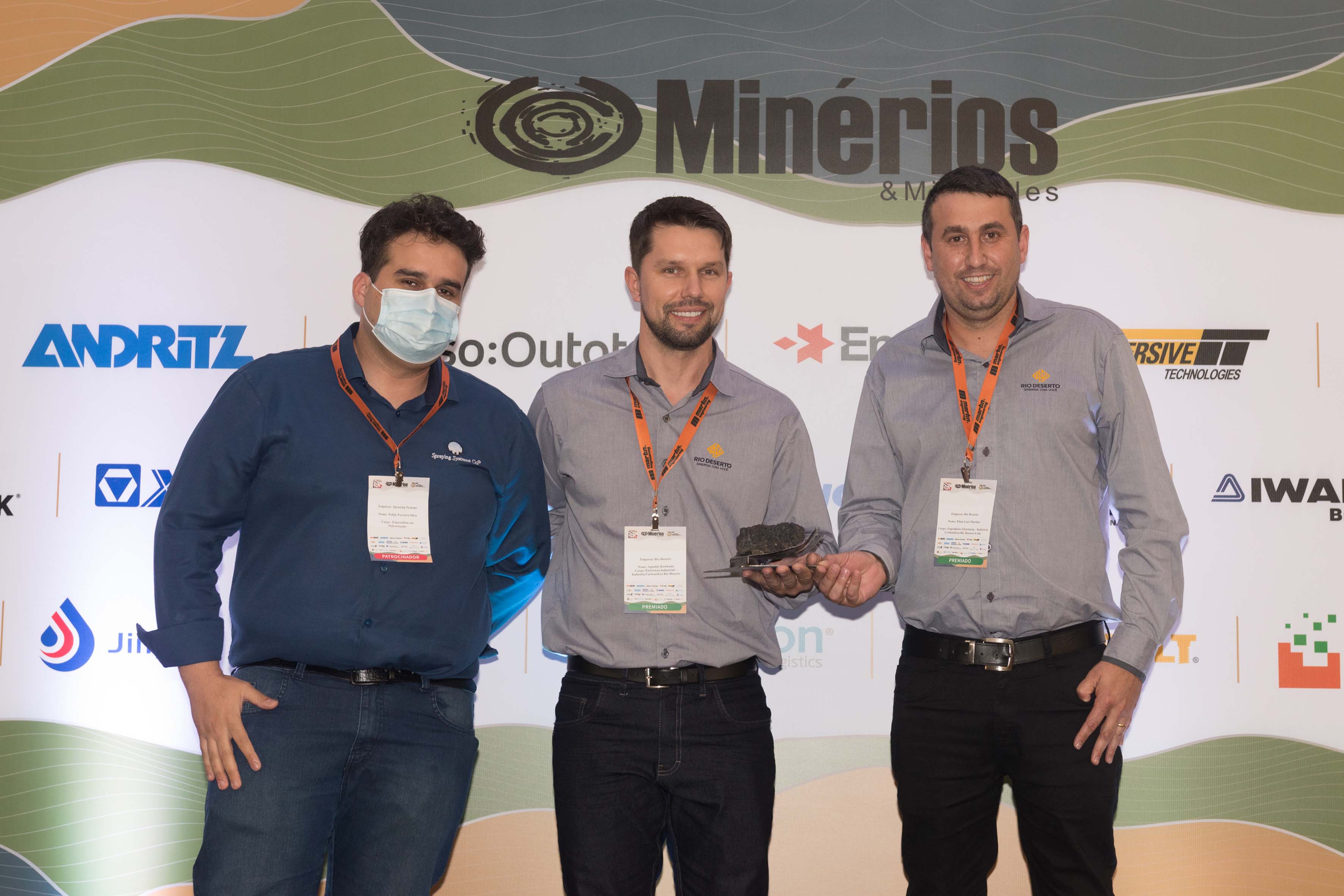 Rio Deserto recebe Prêmio de Excelência da Indústria Minero-Metalúrgica Brasileira