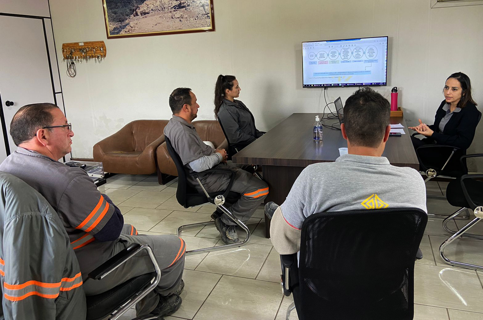 Treinamento realizado na Unidade Correia Pinto destaca técnicas de seleção de pessoas