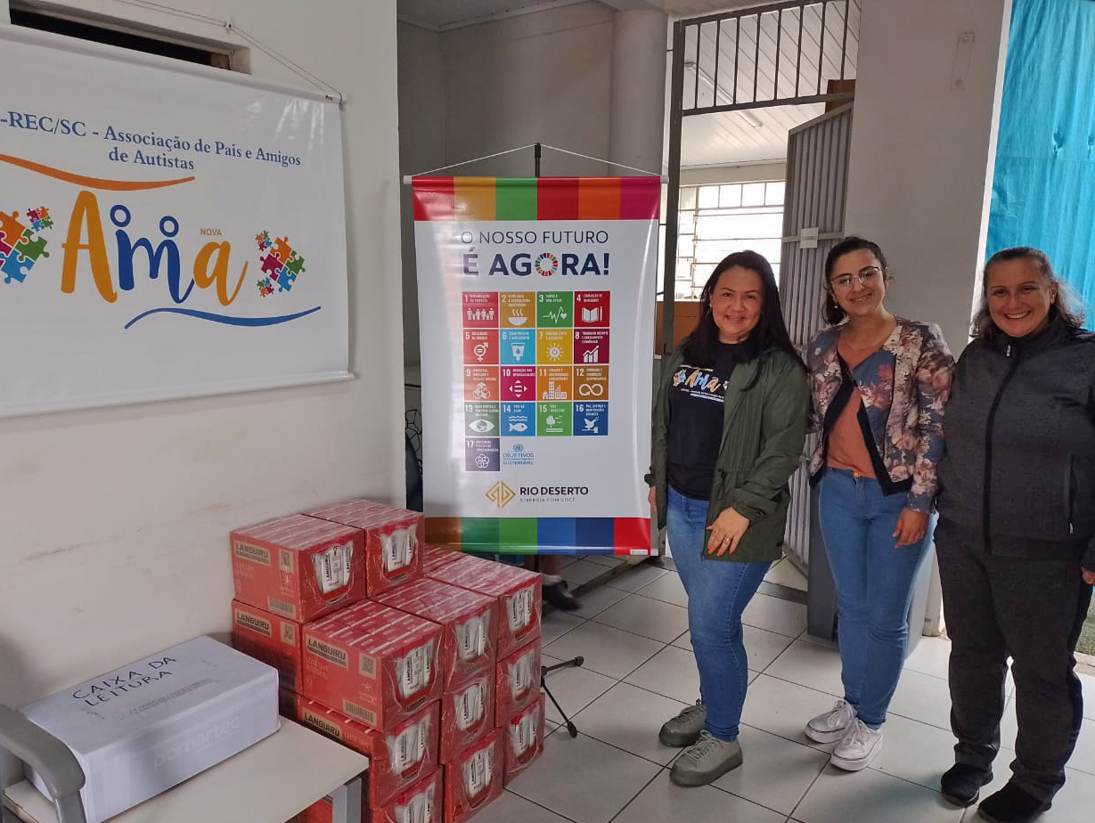 ODS na Prática: Rio Deserto realiza doação de alimentos para entidades sociais
