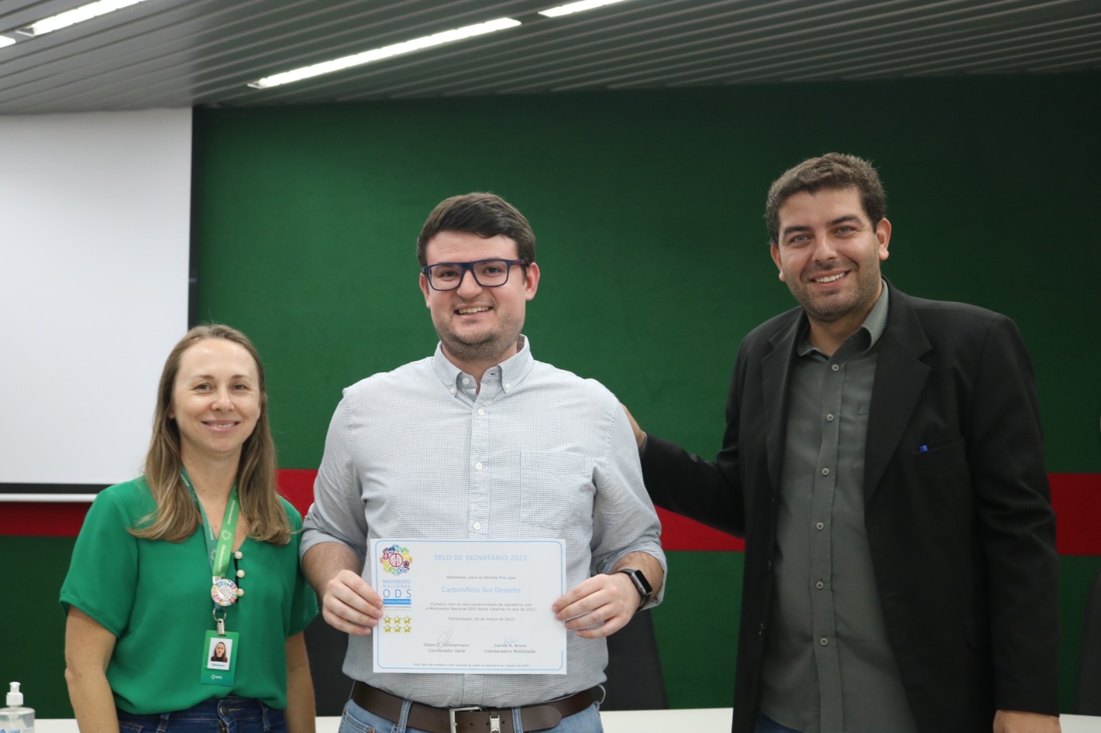 Selo ODS 2023 é entregue para Rio Deserto e Ragro Mineral Solutions