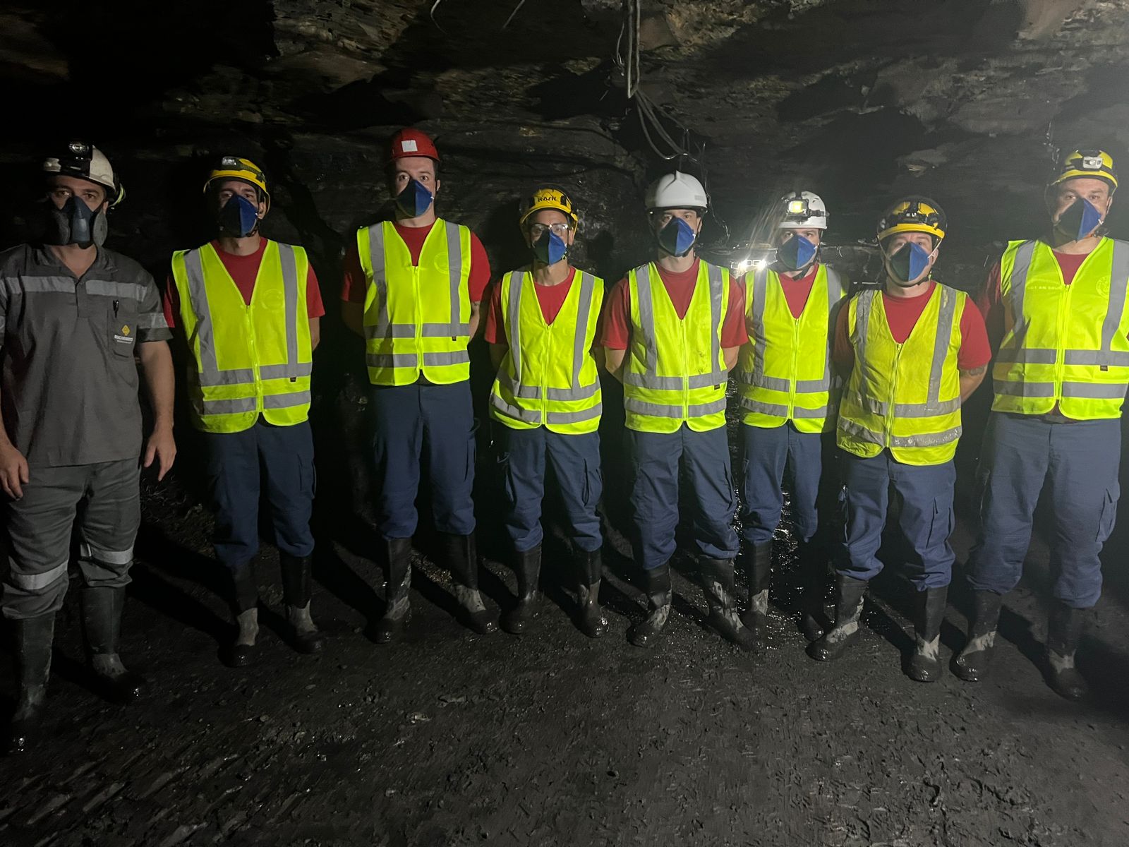 Bombeiros Militares visitam Unidade de Extração Mina 101, da Rio Deserto