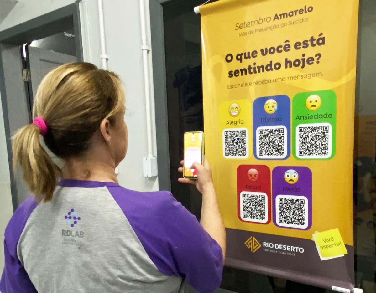 Setembro Amarelo: Rio Deserto realiza ações de conscientização