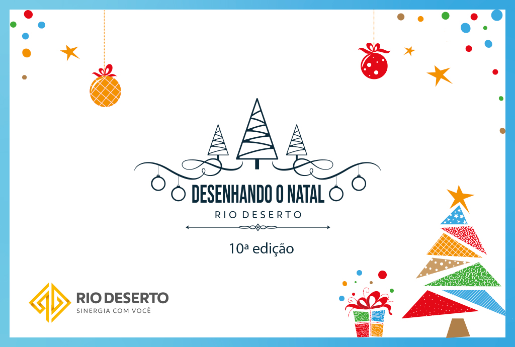 Abertas as inscrições do concurso “Desenhando o Natal Rio Deserto”