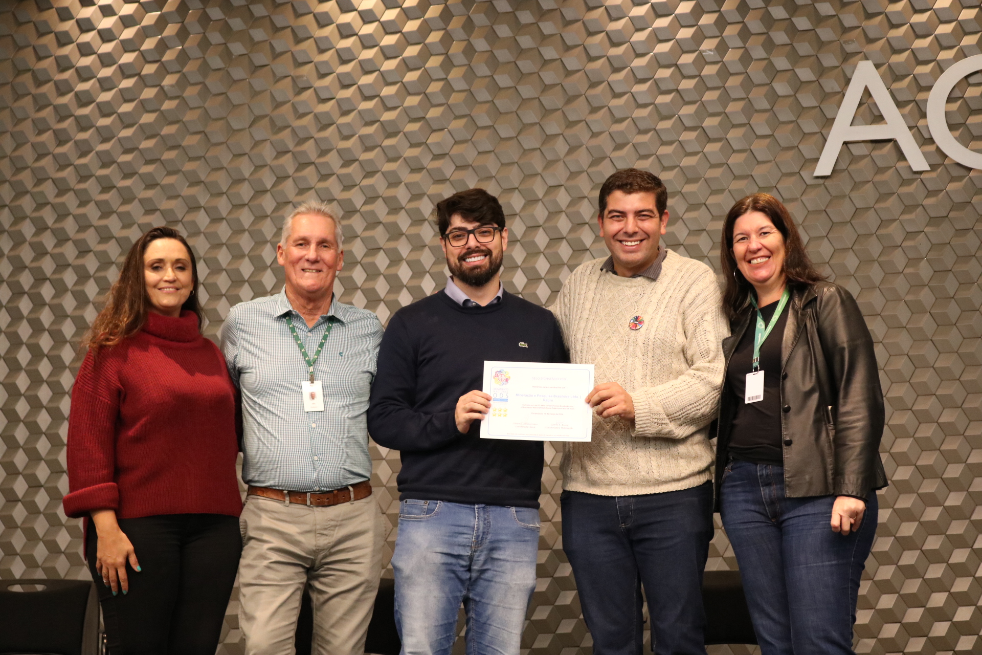 Selo ODS 2024 é entregue para Rio Deserto e Ragro Minerais