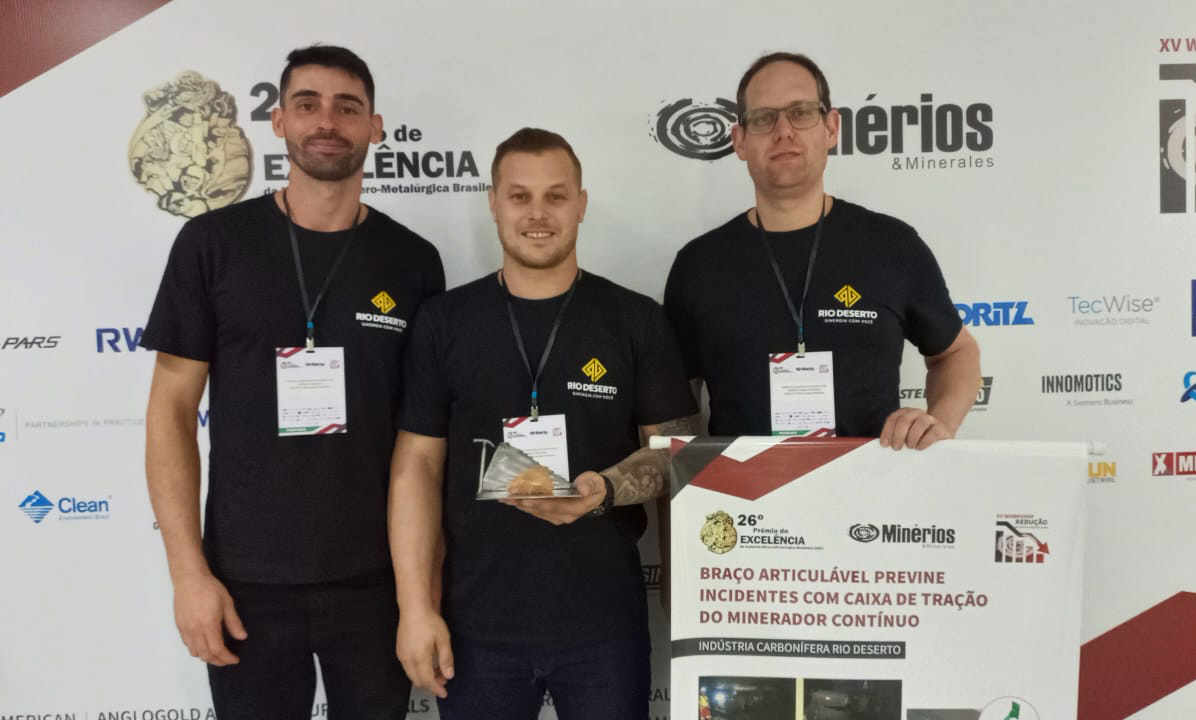 Rio Deserto conquista prêmio brasileiro no setor de mineração