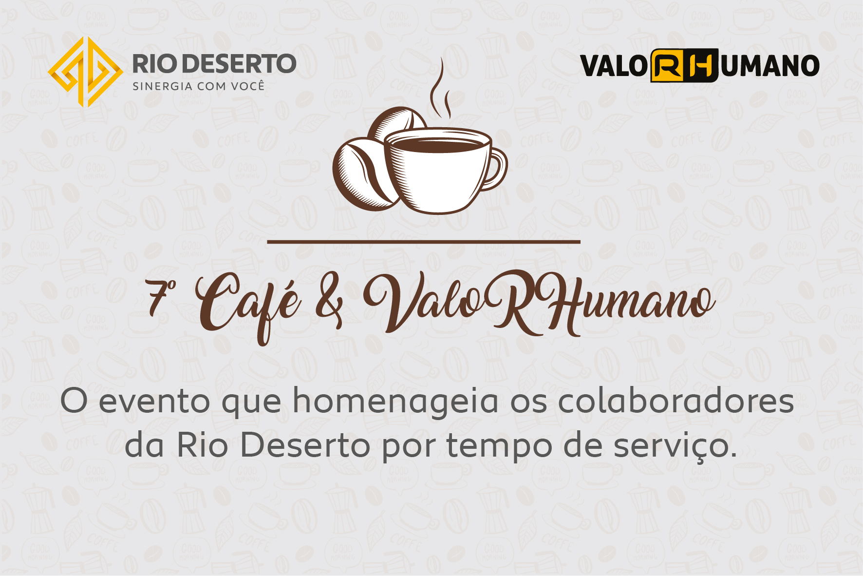 Colaboradores da Rio Deserto serão homenageados por tempo de serviço