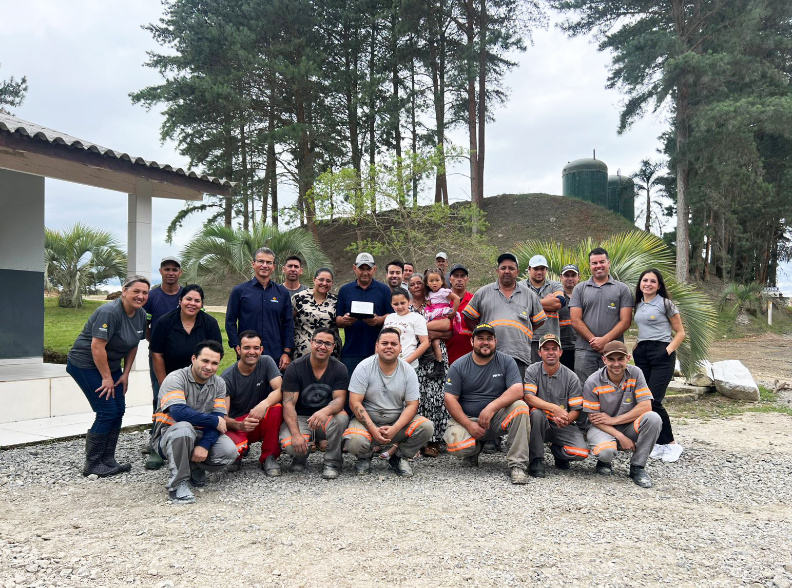 ValoRHumano: Colaborador da Unidade Correia Pinto é homenageado por aposentadoria