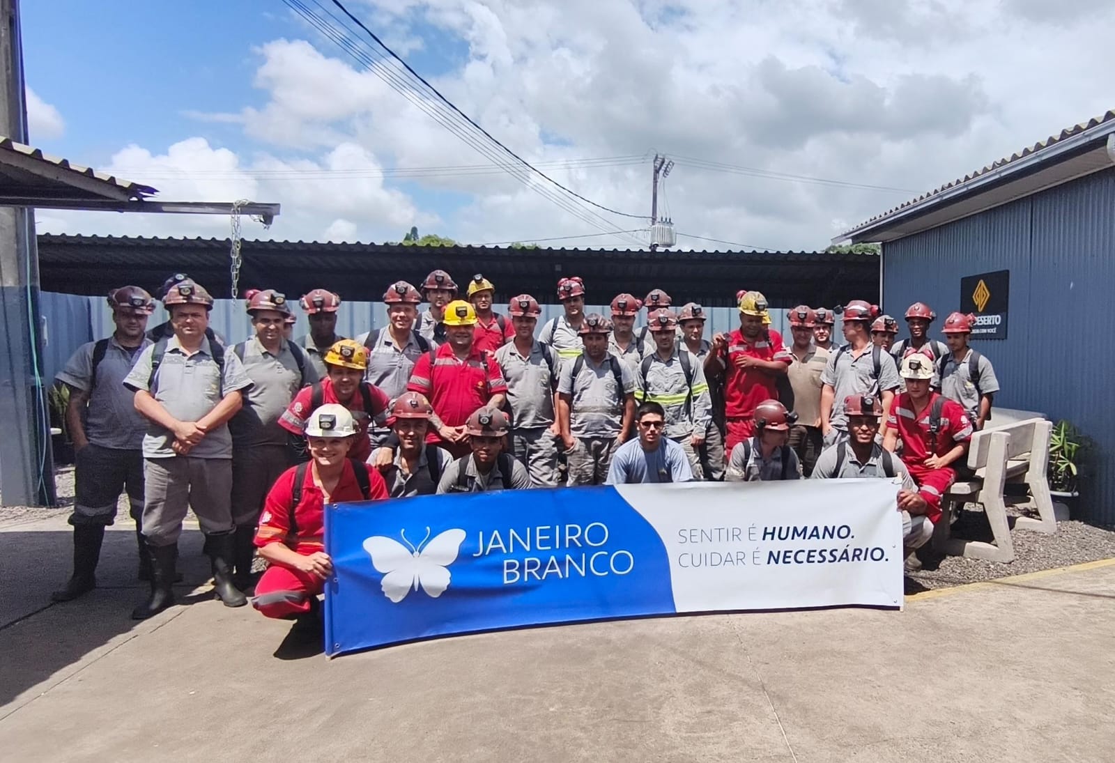 Janeiro Branco reforça o compromisso da Rio Deserto com a saúde mental e o bem-estar dos colaboradores