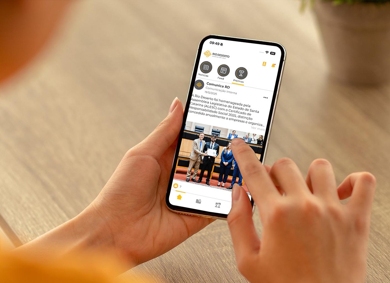 Aplicativo implantado pela Rio Deserto amplia acesso à informação e integra Canal de Ouvidoria