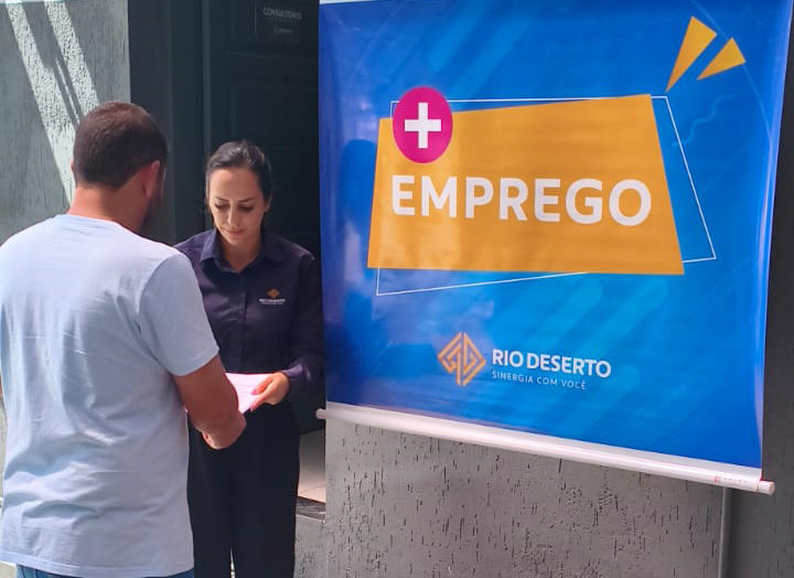 “Rio Deserto + Emprego” reúne interessados em fazer parte da empresa