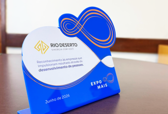 Rio Deserto é homenageada por contribuição à trajetória da ExpoMais