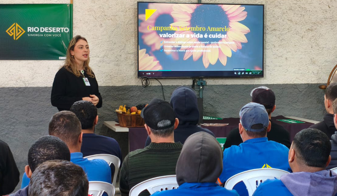 Setembro Amarelo reforça importância do cuidado com a saúde mental na Rio Deserto
