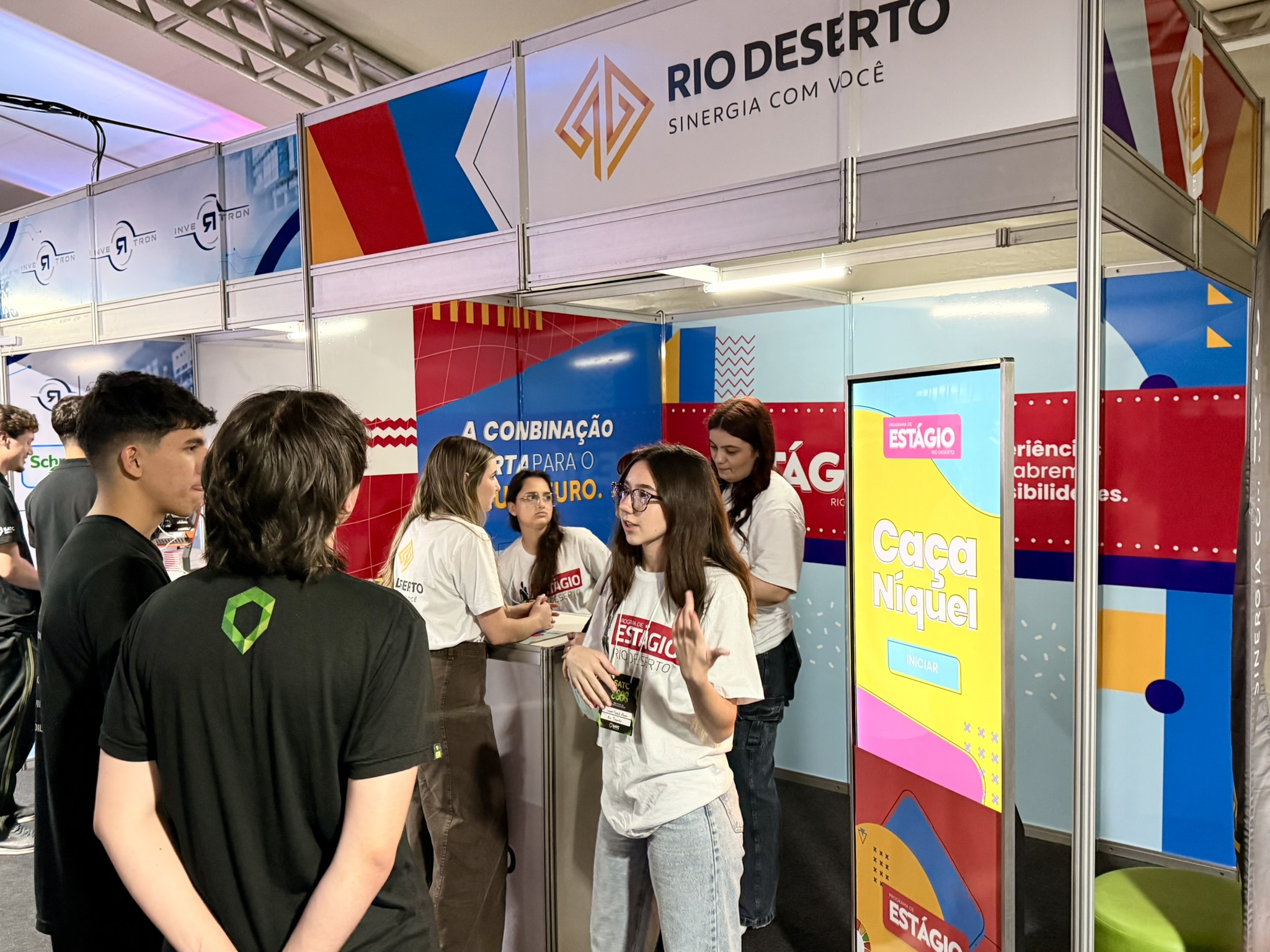 Protagonismo dos estagiários da Rio Deserto ganha destaque na 19ª Feira da Empregabilidade